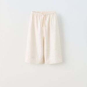 Zara flowy satin pants